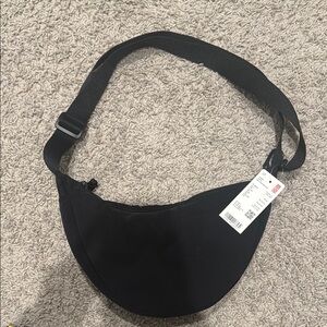 NWT Uniqlo Black Crossbody Bag